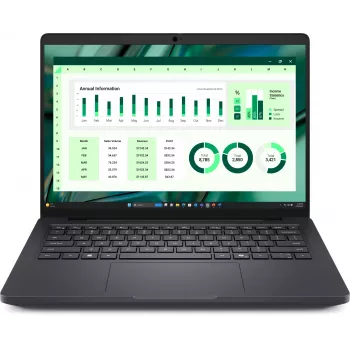 DELL Pro Max 14 MC14250 Intel Core Ultra 7 265H Mobile workstation 35.6 cm (14 inch) Full HD+ 32 GB LPDDR5x-SDRAM 1 TB SSD NVIDIA RTX PRO 500 Blackwell Wi-Fi 7 (802.11be) Windows 11 Pro German Black