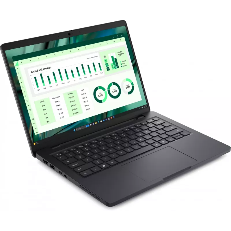 DELL Pro Max 14 MC14250 Intel Core Ultra 7 265H Mobile workstation 35.6 cm (14 inch) Full HD+ 32 GB LPDDR5x-SDRAM 1 TB SSD NVIDIA RTX PRO 500 Blackwell Wi-Fi 7 (802.11be) Windows 11 Pro German Black