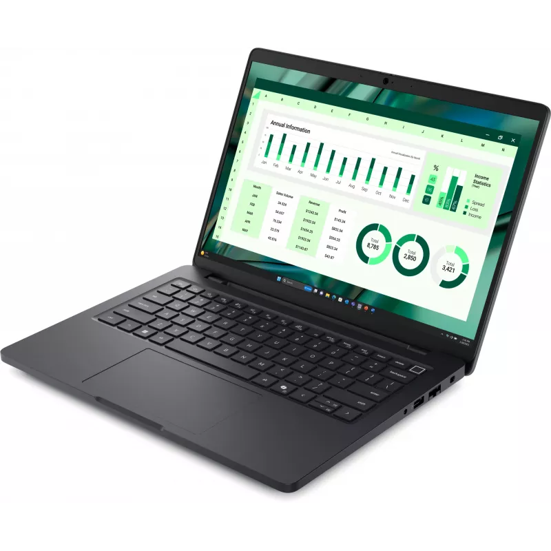 DELL Pro Max 14 MC14250 Intel Core Ultra 7 265H Mobile workstation 35.6 cm (14 inch) Full HD+ 32 GB LPDDR5x-SDRAM 1 TB SSD NVIDIA RTX PRO 500 Blackwell Wi-Fi 7 (802.11be) Windows 11 Pro German Black