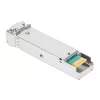 Intellinet Gigabit Fiber WDM Bi-Directional SFP Optical Transceiver Module 1000Base-BX-D (LC) Single-Mode Port, 120 km (75 mi.), BiDi WDM (RX1490/TX1550), MSA-compliant for Maximum Compatibility, Silver