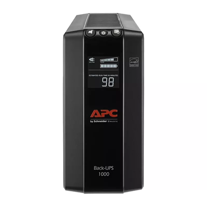 APC BX1000M uninterruptible power supply (UPS) Line-Interactive 1 kVA 600 W 8 AC outlet(s)