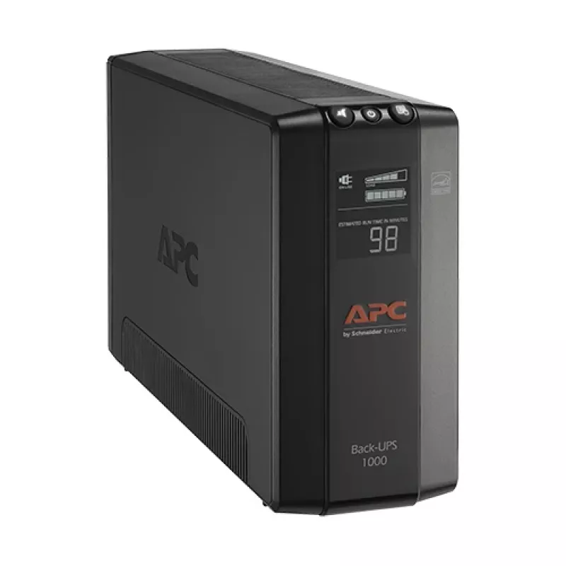 APC BX1000M uninterruptible power supply (UPS) Line-Interactive 1 kVA 600 W 8 AC outlet(s)