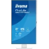 27 inch IIYAMA ProLite XB2797QSU-W1 IPS Quad HD (2560x1440) LED monitor, 178° viewing, USB 3.2 hub, speakers, VESA, height adjustable, white