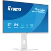 27 inch IIYAMA ProLite XB2797QSU-W1 IPS Quad HD (2560x1440) LED monitor, 178° viewing, USB 3.2 hub, speakers, VESA, height adjustable, white