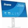 27 inch IIYAMA ProLite XB2797QSU-W1 IPS Quad HD (2560x1440) LED monitor, 178° viewing, USB 3.2 hub, speakers, VESA, height adjustable, white