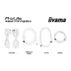 27 inch IIYAMA ProLite XB2797QSU-W1 IPS Quad HD (2560x1440) LED monitor, 178° viewing, USB 3.2 hub, speakers, VESA, height adjustable, white