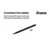 iiyama TE9813A-B2AG 97.5 inch 4K UHD Interactive Flat Panel with Android 14, Wi-Fi 6E, 40-Point Touch, 24/7