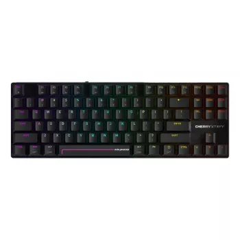 Mechanical gaming keyboard Cherry MX 8.2 Pro TMR Wireless Tenkeyless 88 keys RGB USB + RF + Bluetooth QWERTY US International Black