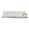 Wireless Gaming Keyboard Cherry MX 8.2 Pro TMR — Tenkeyless 88-key, USB + RF + Bluetooth, Magnetic-mechanical switches, RGB, Silver/White
