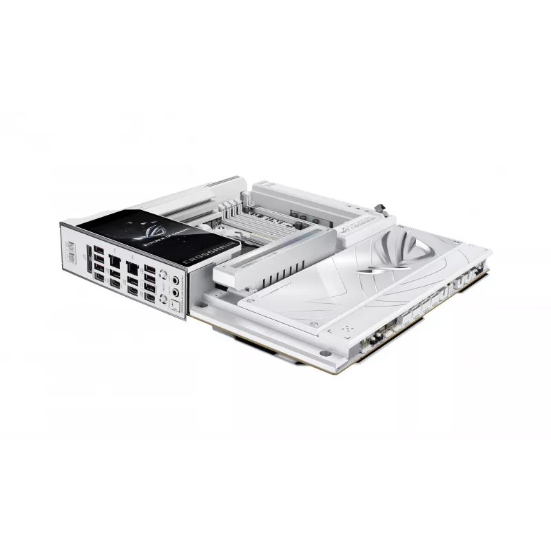 Motherboard ASUS ROG CROSSHAIR X870E GLACIAL — AMD X870E, Socket AM5, E-ATX, DDR5, up to 256 GB, Wi‑Fi 7, 10Gb Ethernet