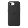 Silicone Case with MagSafe for Apple iPhone 17e — Black, Silicone & Microfibre, 6.1 inch