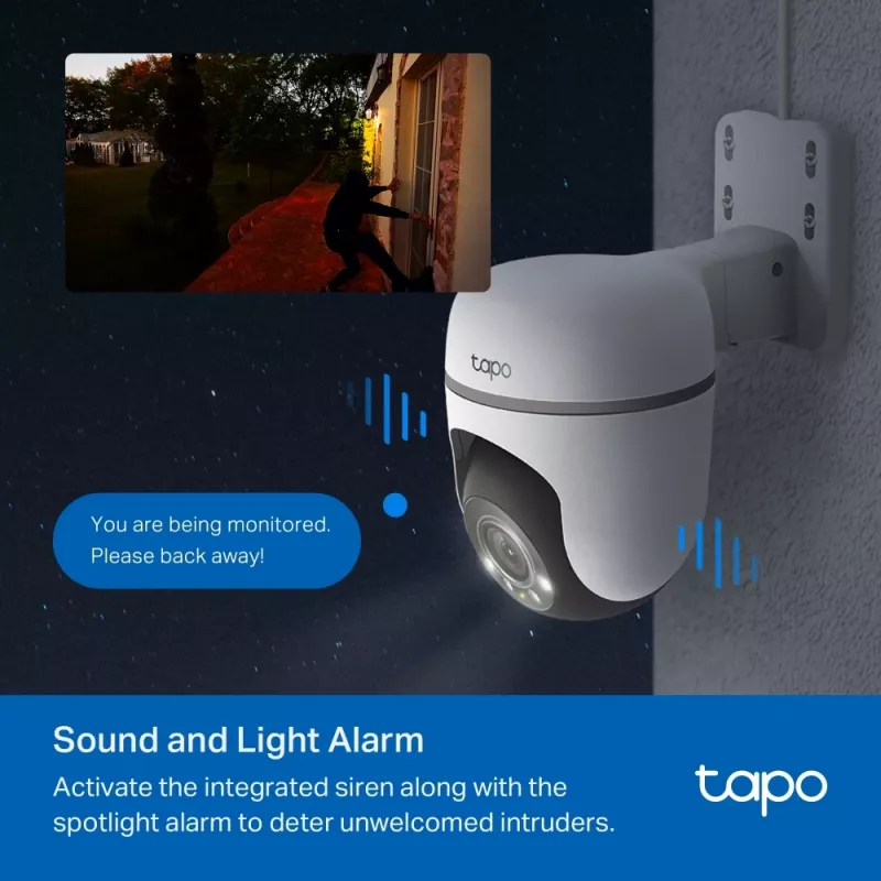 TP-Link Tapo TC41 V2 Spherical IP security camera Indoor & outdoor 2304 x 1296 pixels Ceiling/Wall/Pole