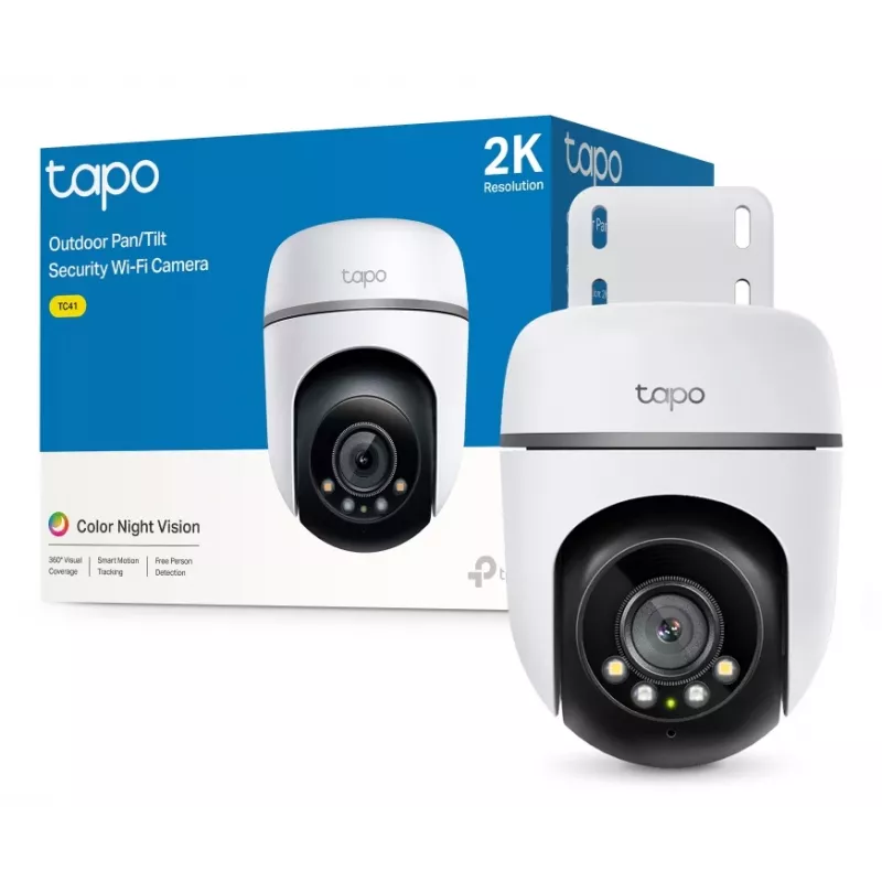 TP-Link Tapo TC41 V2 Spherical IP security camera Indoor & outdoor 2304 x 1296 pixels Ceiling/Wall/Pole