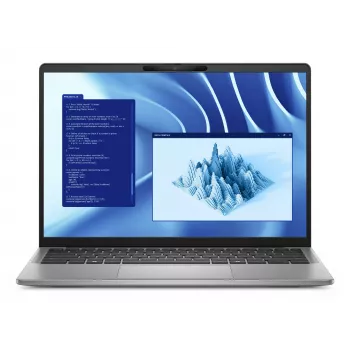 DELL Latitude 7455 Copilot+ PC Snapdragon X1P-64-100 Laptop 35.6 cm (14 inch) Touchscreen Quad HD+ 16 GB LPDDR5x-SDRAM 512 GB SSD Wi-Fi 7 (802.11be) Windows 11 Pro German Grey