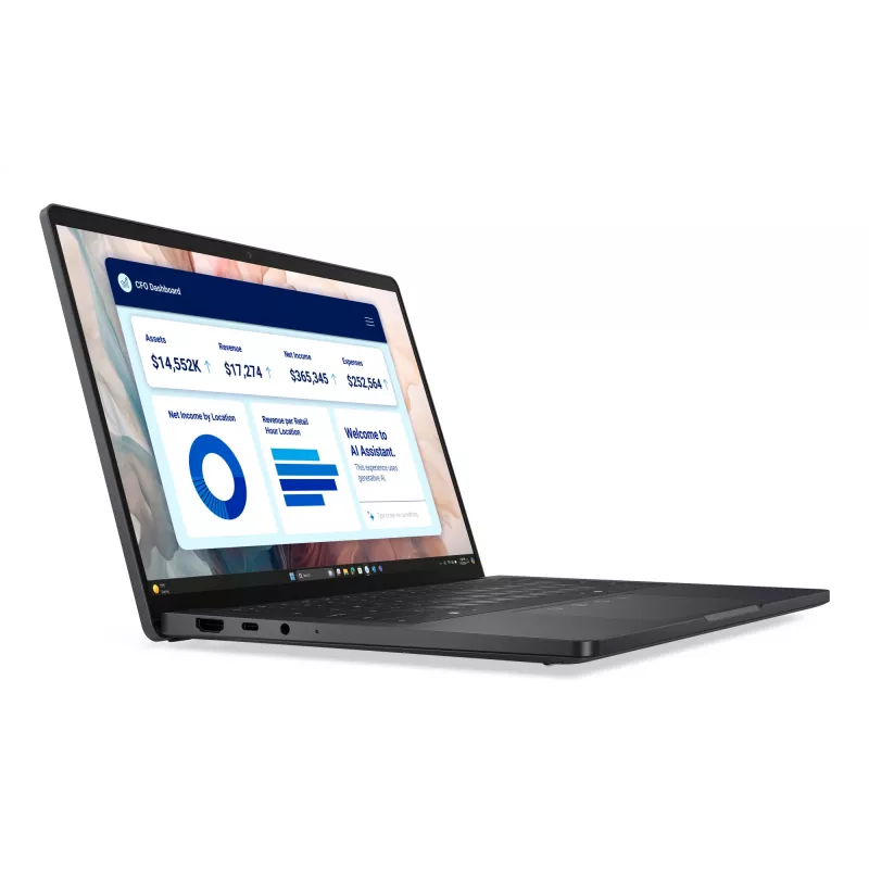 DELL Pro 13 Premium PA13250 Copilot+ PC Intel Core Ultra 7 268V Laptop 33.8 cm (13.3 inch) Touchscreen Quad HD+ 32 GB LPDDR5x-SDRAM 512 GB SSD Wi-Fi 7 (802.11be) Windows 11 Pro German Grey