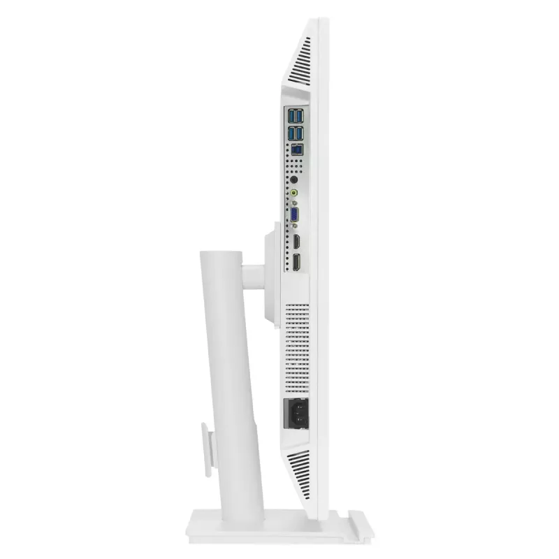 27 inch ASUS VA279QGS-W LCD monitor, 1920x1080 Full HD, IPS, 1 ms, 350 cd/m², USB 3.2 hub, speakers, VESA, height adjustable, white