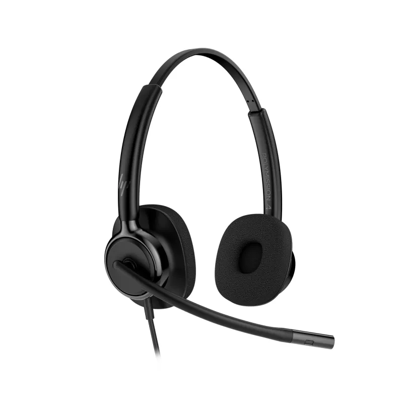 Wired Stereo Headset HP Poly Mission 425 Classic USB, over-ear, 126 g