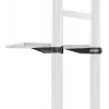 Shelf mounting accessory ONKRON APT1881-B for signage displays, ABS and steel, 460×320×20 mm, black
