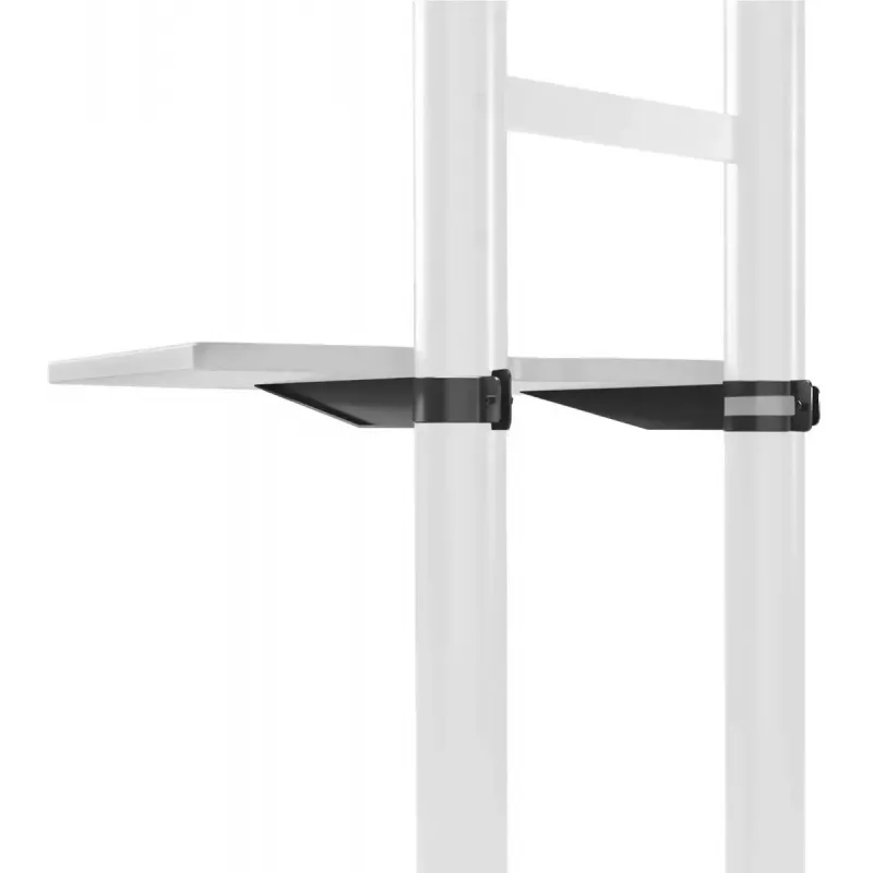 Shelf mounting accessory ONKRON APT1881-B for signage displays, ABS and steel, 460×320×20 mm, black