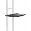 Shelf mounting accessory ONKRON APT1881-B for signage displays, ABS and steel, 460×320×20 mm, black