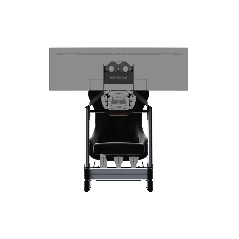 Res-Tech SMART COCKPIT + GT SEAT (BUNDLE), Racing cockpit, Black, Grey, Acrylonitrile butadiene styrene (ABS), Aluminium, 52 kg, Italy