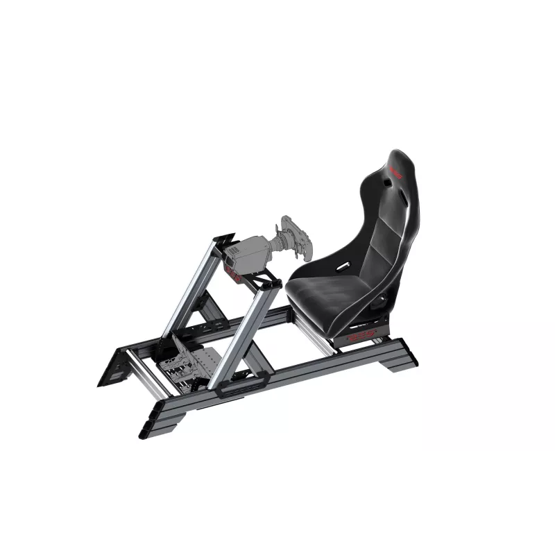 Res-Tech SMART COCKPIT + GT SEAT (BUNDLE), Racing cockpit, Black, Grey, Acrylonitrile butadiene styrene (ABS), Aluminium, 52 kg, Italy