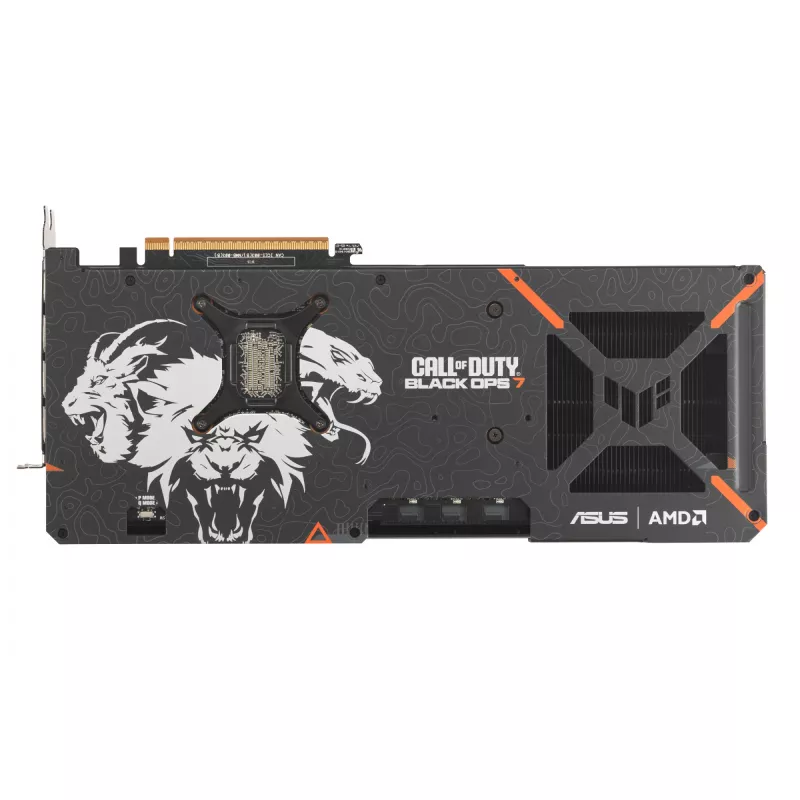 Graphics card ASUS TUF Gaming TUF-RX9070XT-O16G-COD-BO7 AMD Radeon RX 9070 XT 16GB GDDR6, 256-bit, PCIe 5.0, 3 fans