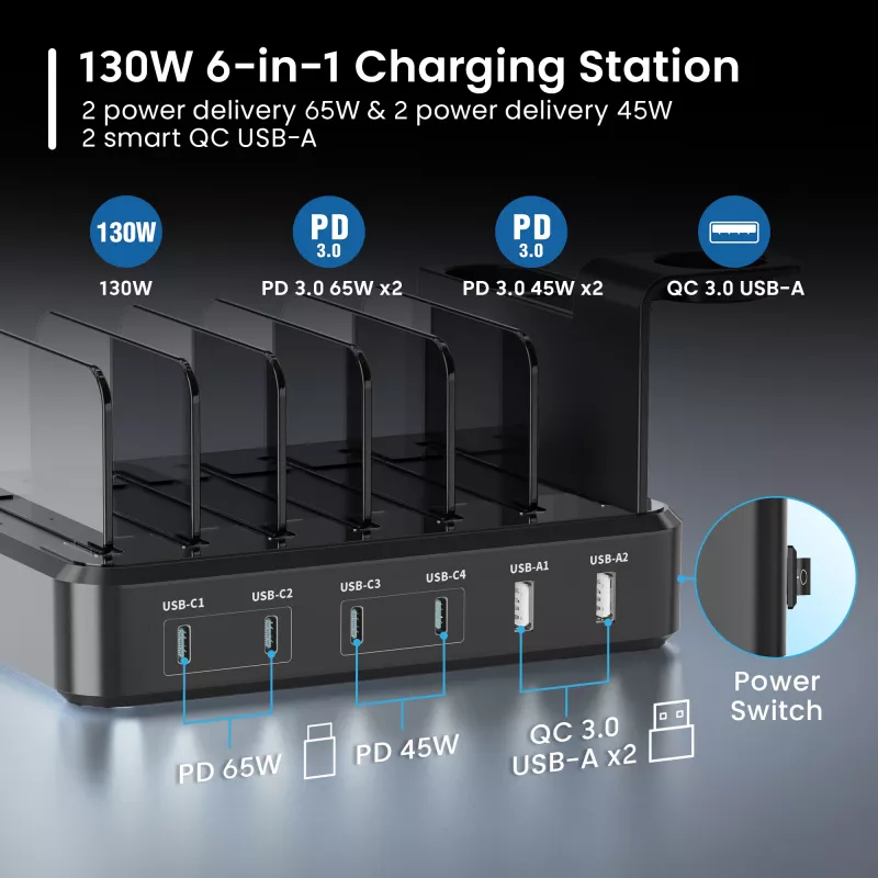 Ewent EW1335 mobile device charger Universal Black AC Fast charging Indoor