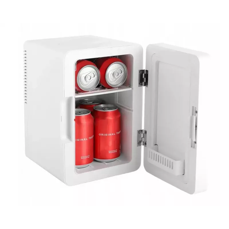 Mini fridge with LED makeup mirror Elle ESDAF01WHEU 6 L white