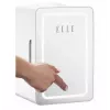 Mini fridge with LED makeup mirror Elle ESDAF01WHEU 6 L white