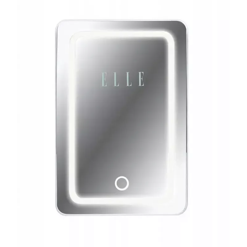 Mini fridge with LED makeup mirror Elle ESDAF01WHEU 6 L white