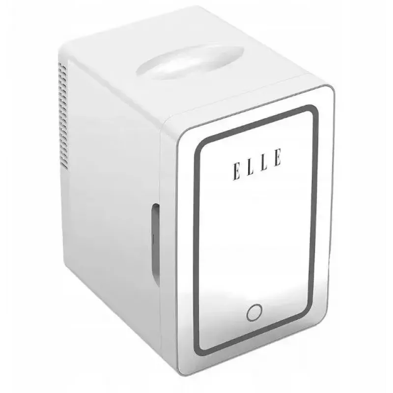 Mini fridge with LED makeup mirror Elle ESDAF01WHEU 6 L white