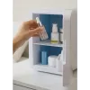 Mini fridge with LED makeup mirror Elle ESDAF01WHEU 6 L white