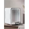 Mini fridge with LED makeup mirror Elle ESDAF01WHEU 6 L white