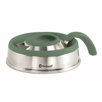 Kettle Outwell Collaps Kettle 1.5 L – collapsible camping kettle, Shadow Green