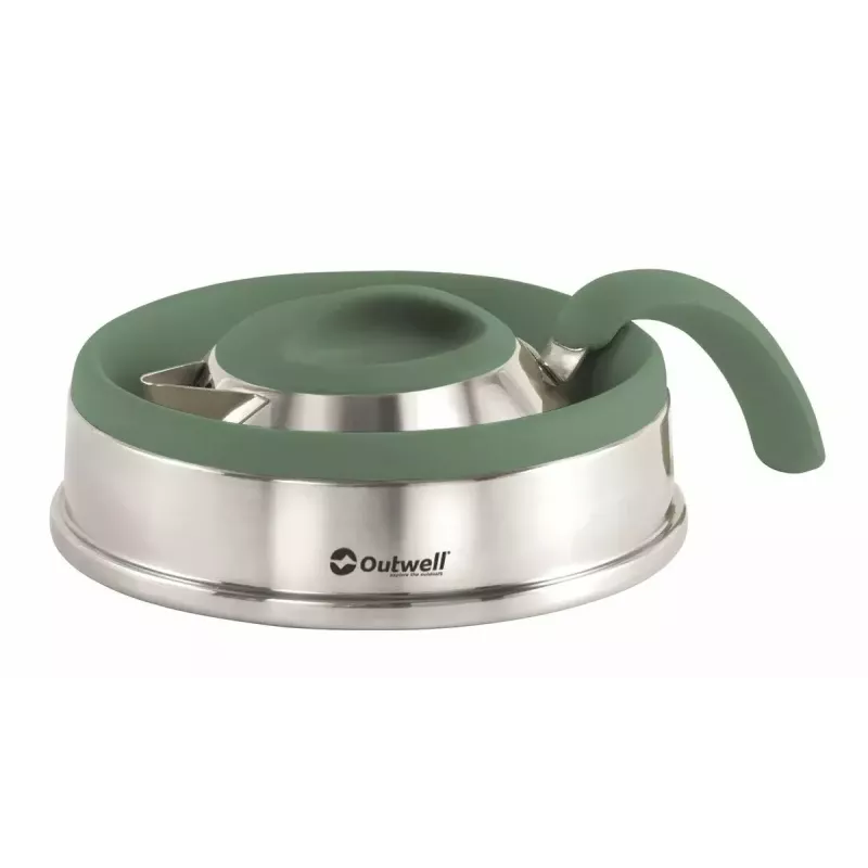 Kettle Outwell Collaps Kettle 1.5 L – collapsible camping kettle, Shadow Green