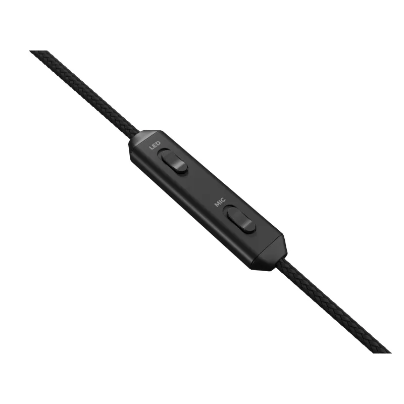 Headset Genesis NSG-2307 wired gaming headphones, circumaural, 20–20000 Hz, 2.2 m cable, black