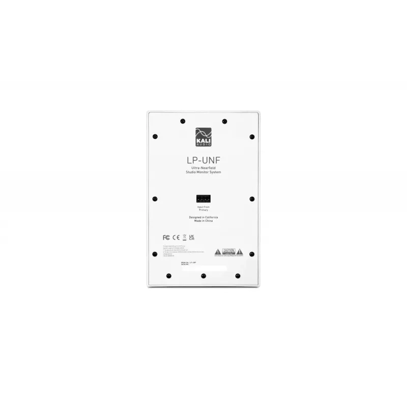 Nearfield monitor stands Kali Audio LP-UNF WH for studio/desktop monitors, white, with Bluetooth