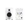 Nearfield monitor stands Kali Audio LP-UNF WH for studio/desktop monitors, white, with Bluetooth