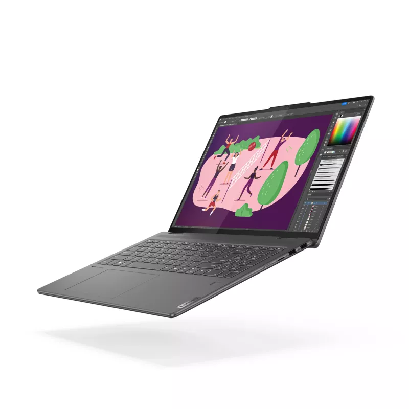 Lenovo Yoga 7 2-in-1 16IML9 Intel Core Ultra 7 155U Hybrid (2-in-1) 40.6 cm (16 inch) Touchscreen WUXGA 16 GB LPDDR5x-SDRAM 1 TB SSD Wi-Fi 6E (802.11ax) Windows 11 Home US English Grey