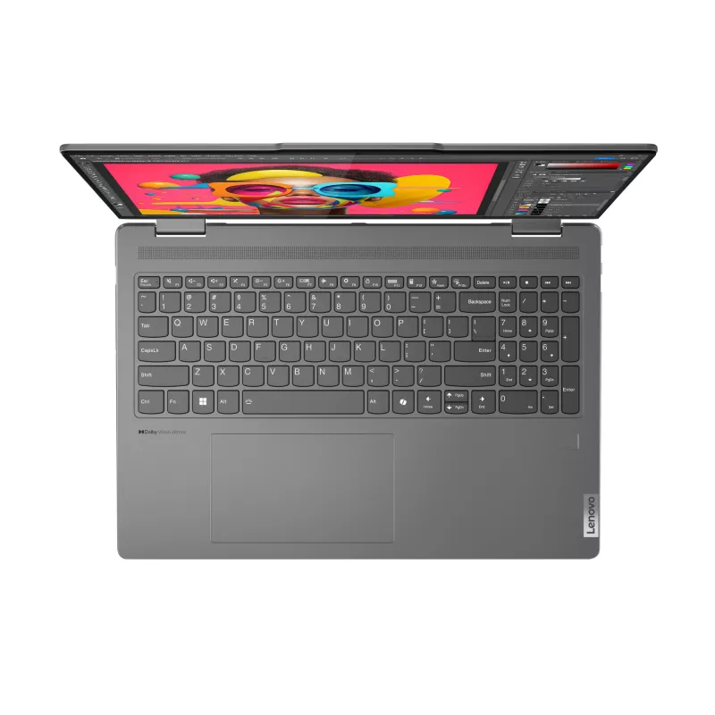 Lenovo Yoga 7 2-in-1 16IML9 Intel Core Ultra 7 155U Hybrid (2-in-1) 40.6 cm (16 inch) Touchscreen WUXGA 16 GB LPDDR5x-SDRAM 1 TB SSD Wi-Fi 6E (802.11ax) Windows 11 Home US English Grey