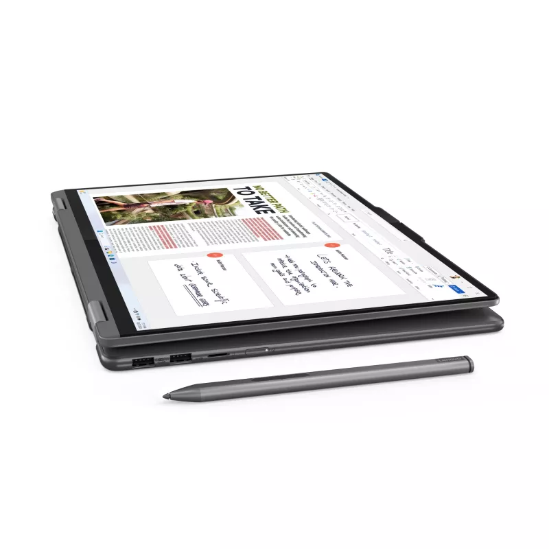 Lenovo Yoga 7 2-in-1 16IML9 Intel Core Ultra 7 155U Hybrid (2-in-1) 40.6 cm (16 inch) Touchscreen WUXGA 16 GB LPDDR5x-SDRAM 1 TB SSD Wi-Fi 6E (802.11ax) Windows 11 Home US English Grey