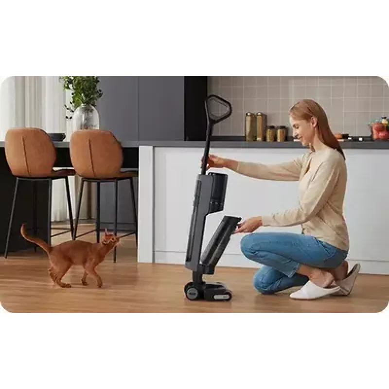Cordless vacuum cleaner Dreame H13 Pro, Black — handheld stick design, rechargeable