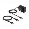 HDD/SSD enclosure DeLOCK 64187 Black 2.5/3.5 inch 5 Gbit/s