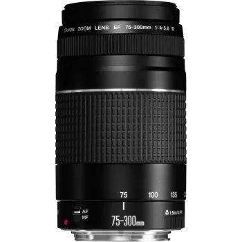 Canon EF 75-300mm f/4-5.6 III Lens, Telephoto lens, 13/9, 75 - 300 mm, Canon EF, Auto focus