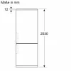 Siemens iQ500 KG49N4XAF fridge-freezer Freestanding 440 L Black