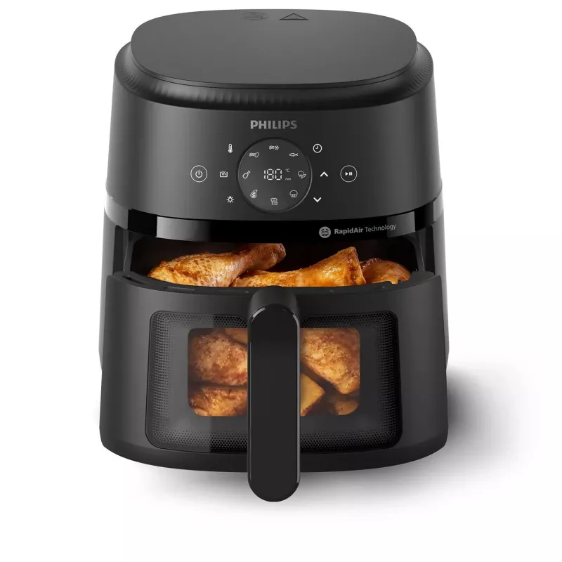 Philips 2000 series NA220/00 fryer Single 4.2 L Stand-alone 1500 W Hot air fryer Black