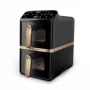 Philips 4000 series Dual Stack Airfryer Vertical Basket 10L Double Stand-alone 2750 W Hot air fryer Black