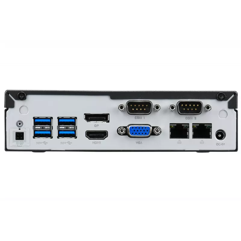 Shuttle XPC slim Barebone DL40N, Intel N150, 1x DDR5, 2x LAN (2x 2.5Gbit), 2xCOM,1xHDMI,1xDP, 1x VGA, fanless, 24/7 permanent operation