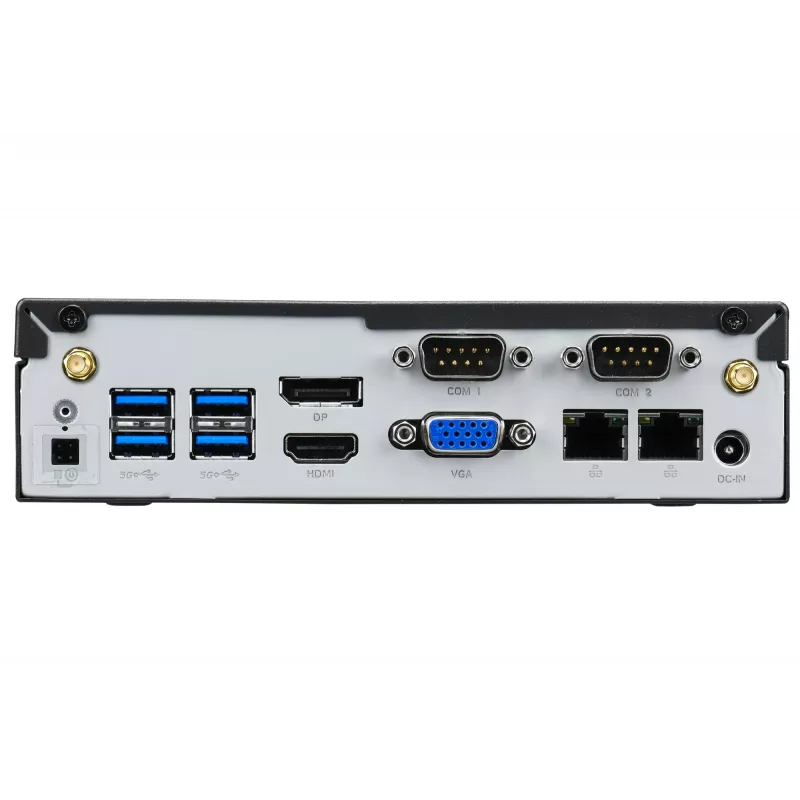 Shuttle XPC slim Barebone DL40N, Intel N150, 1x DDR5, 2x LAN (2x 2.5Gbit), 2xCOM,1xHDMI,1xDP, 1x VGA, fanless, 24/7 permanent operation
